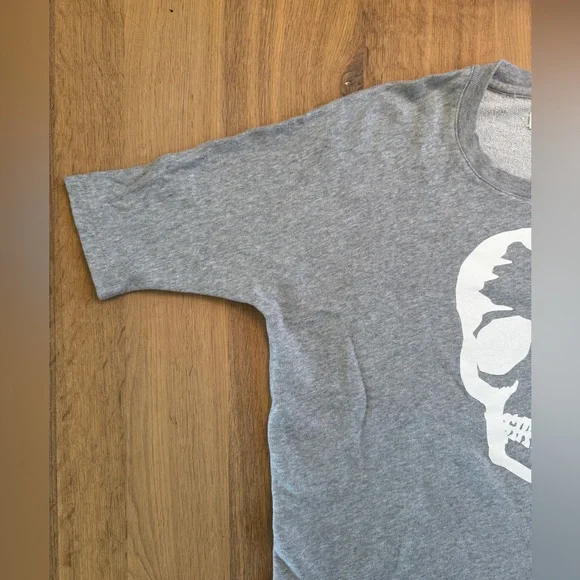 Zadig & Voltaire Heather Gray Skull Sweatshirt - Picture 2 of 8